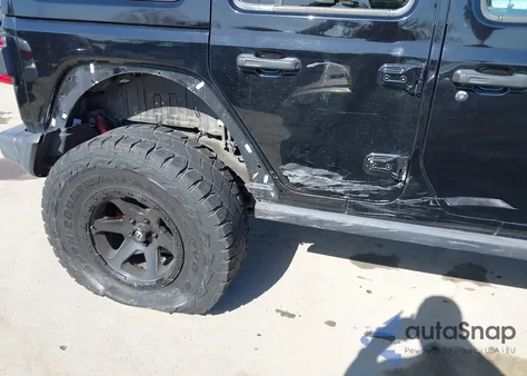 2020 Jeep Wrangler Unlimited Rubicon 4X4 from USA, damaged, VIN 1C4HJXFG7LW118285